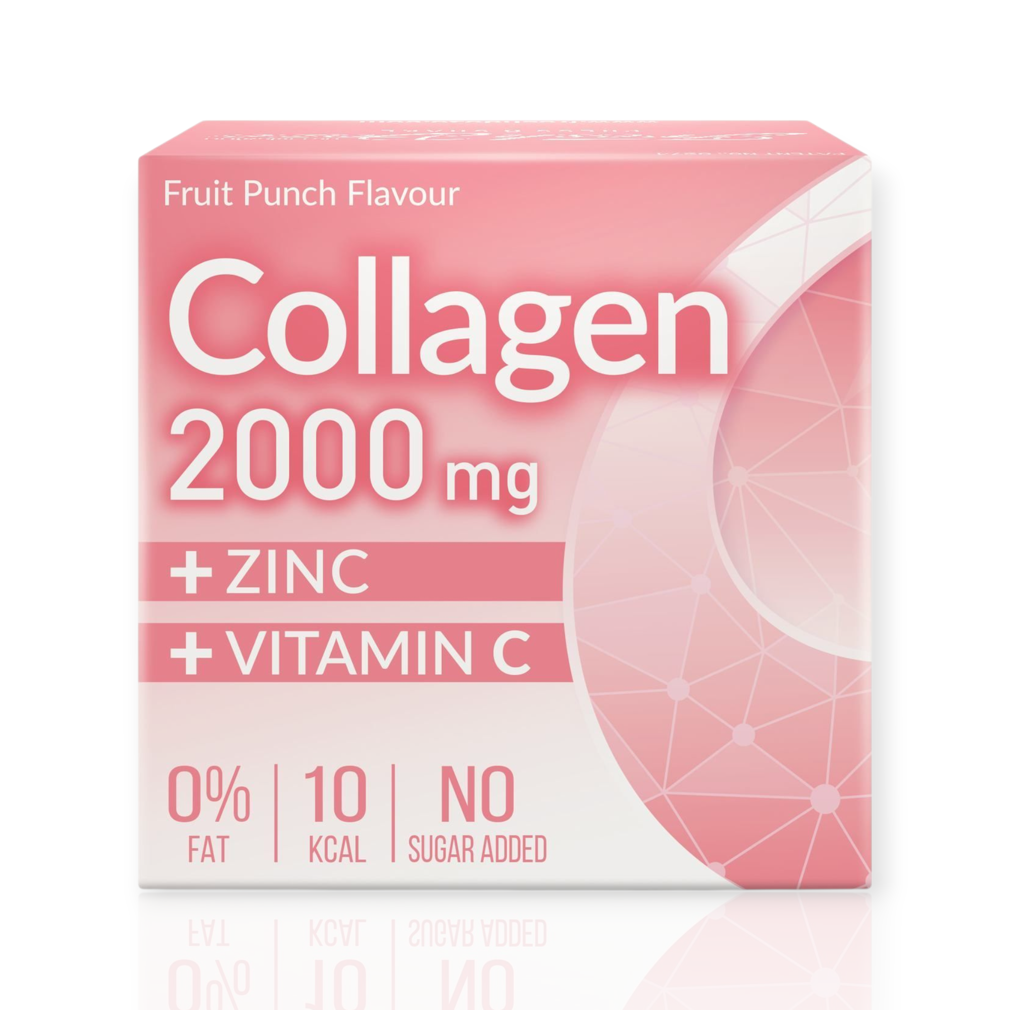 Fresh Dose Collagen, Zinc, and Vitamin C Fruit Flavored Food Supplement