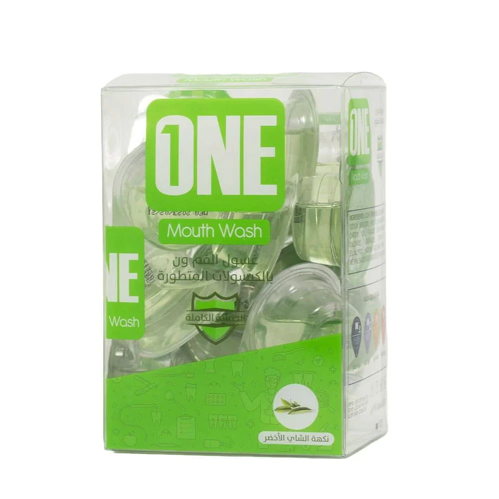 ONE Advanced Green Tea Mouthwash Capsules - 20 Capsules