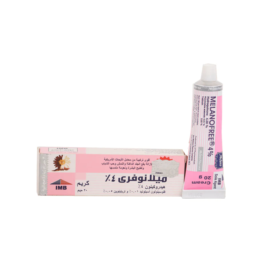 Melanofree 4% Spot Removal and Skin Lightening Cream - 20g