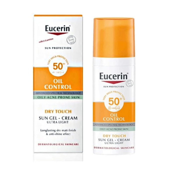 Eucerin Sun Protection Cream &amp; Gel SPF 50+ - 50ml