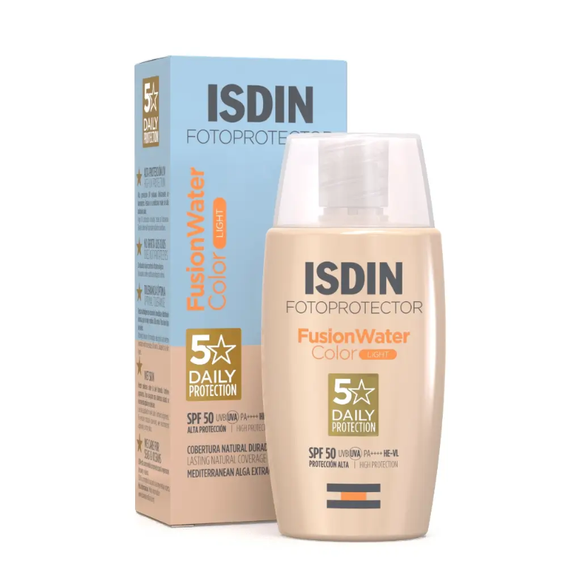 Isdin Photoprotector Water Sunscreen Light Tinted - 50ml