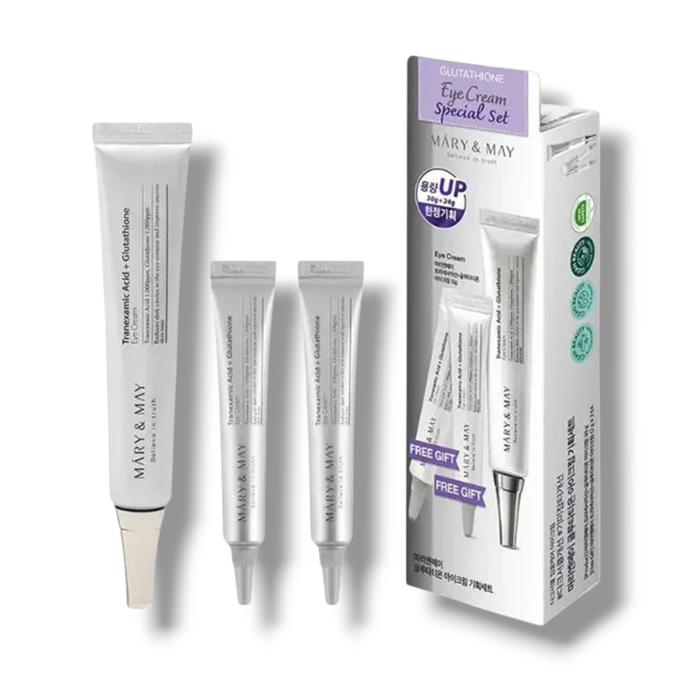 Mary &amp; May Glutathione Brightening Eye Set - 3 Pieces