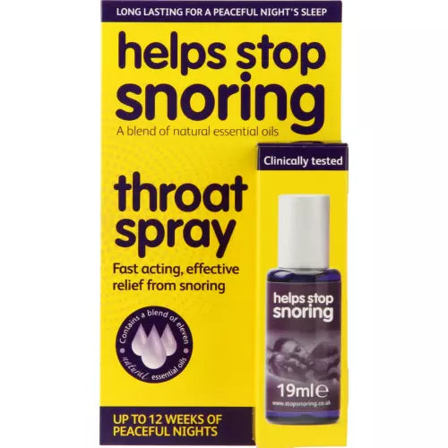 Stop Snoring Natural Oil Relief Spray - 19ml