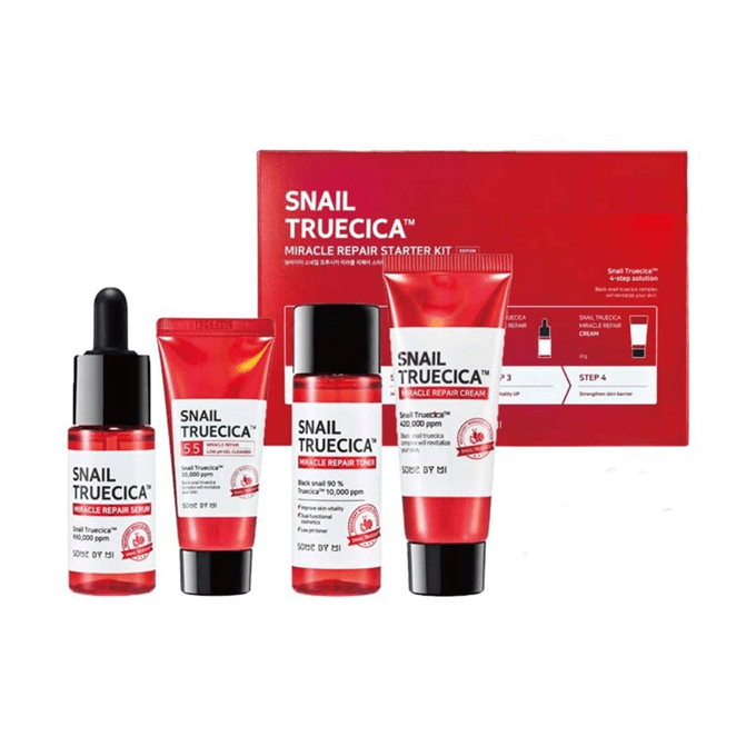 SOME BY MI Black Snail Rejuvenating Set - 4 Pieces