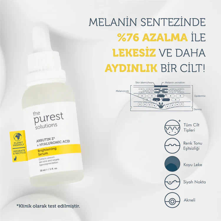 Arbutin Serum for Skin Lightening, Moisturizing and Toning - 30 ml