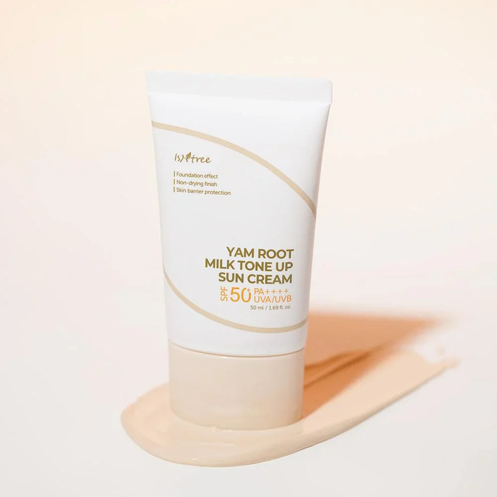 Essentree Tone Up Sunscreen with Yam Root Extract for Skin Lightening - 50ml