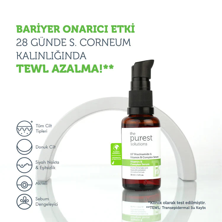 Niacinamide 10% &amp; Vitamin B Serum to Strengthen &amp; Soothe Skin Barrier - 30ml