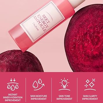 Beetroot Energy Skincare Ampoule - 30ml