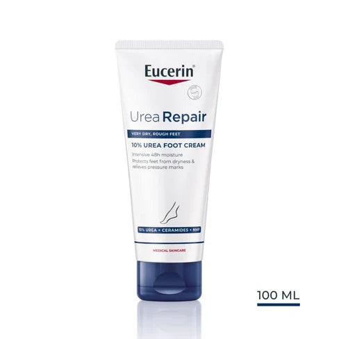 Eucerin UreaRepair Cream for Dry and Cracked Feet - 100ml