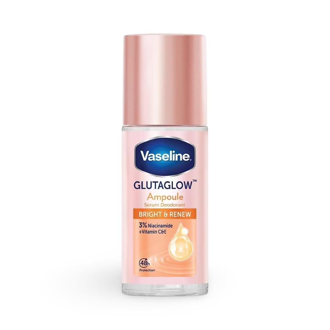 Vaseline Gluta Glow Ampoule Bright &amp; Renew Deodorant Serum - 45ml