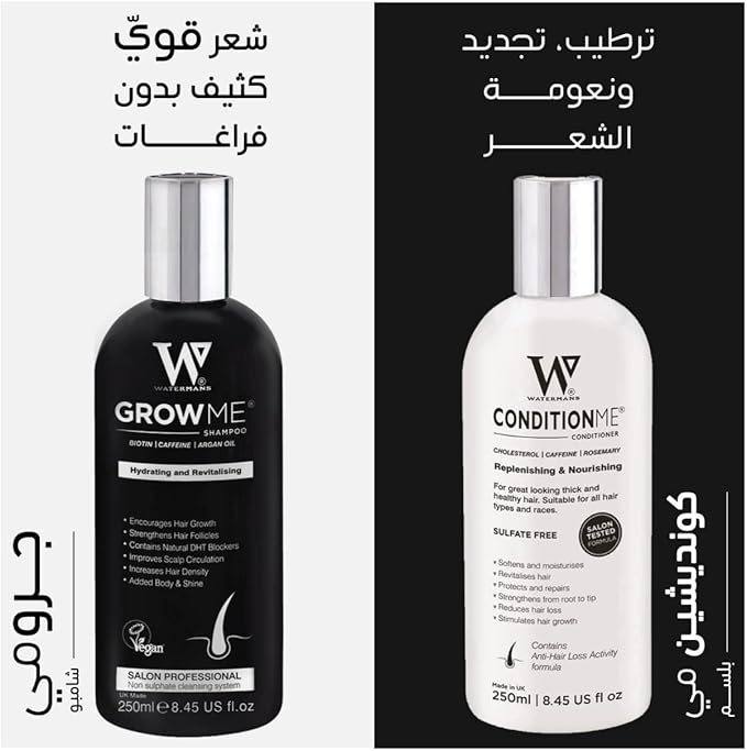 Waterman's Total Care Shampoo and Conditioner - 2 Count