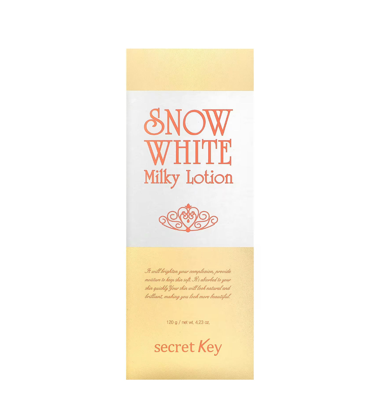 Secret Key Snow White Milky Lotion - 120g 