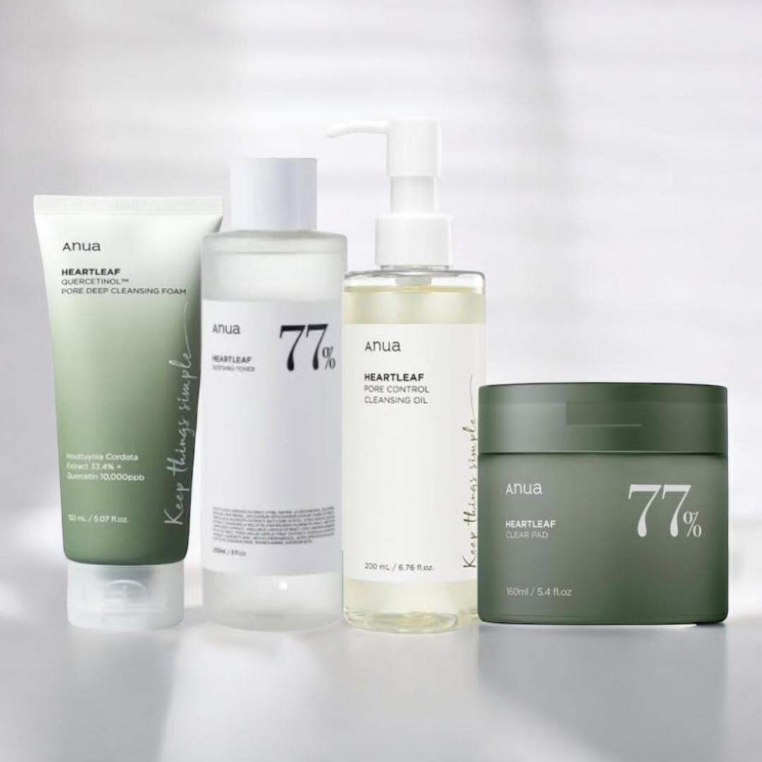Anoa Purifying and Soothing Skin Set - 4 Pieces
