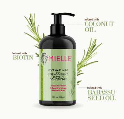 Mielle Rosemary &amp; Mint Strengthening Conditioner - 355ml