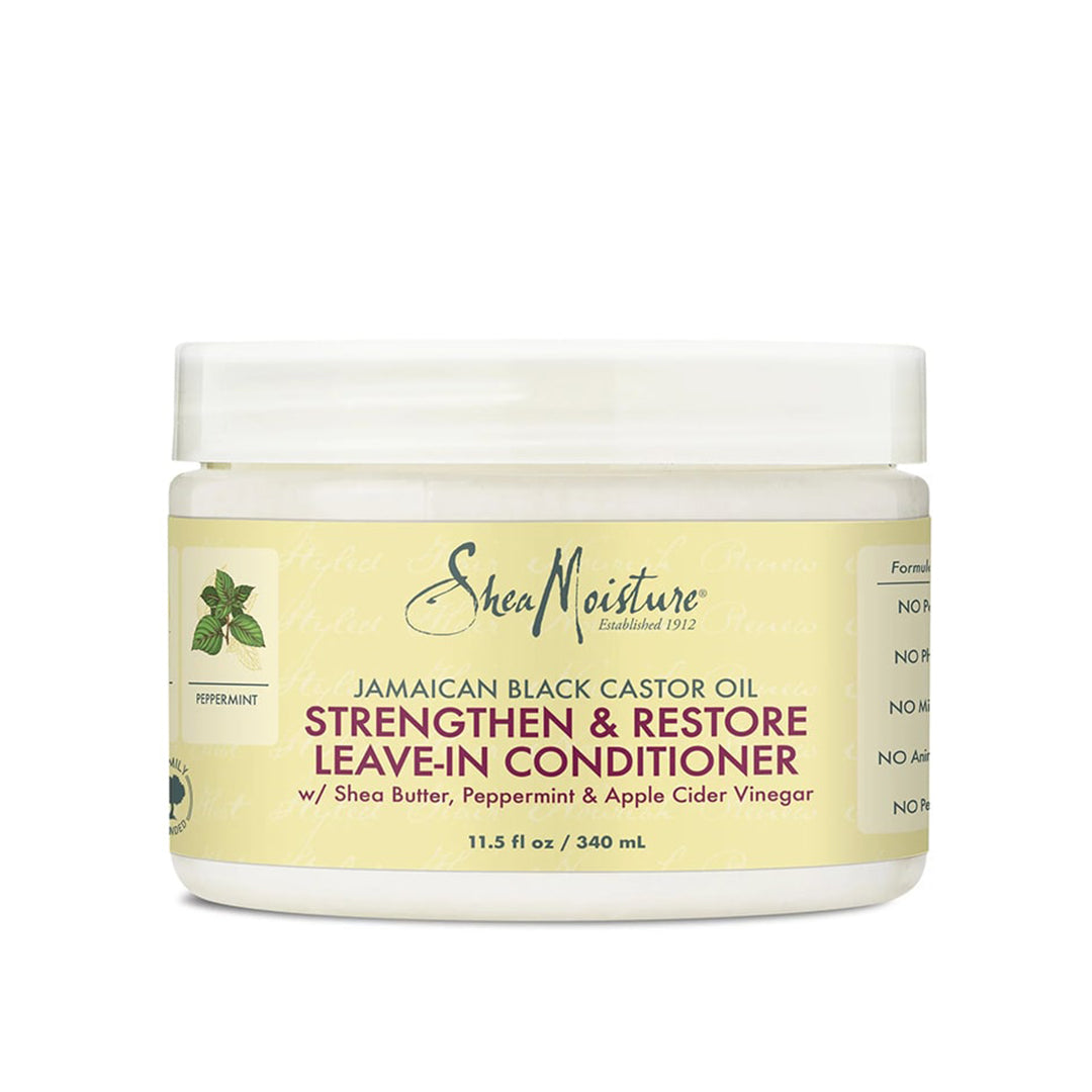 Shea Moisture Jamaican Black Castor Oil Leave-In Conditioner - 340 ml