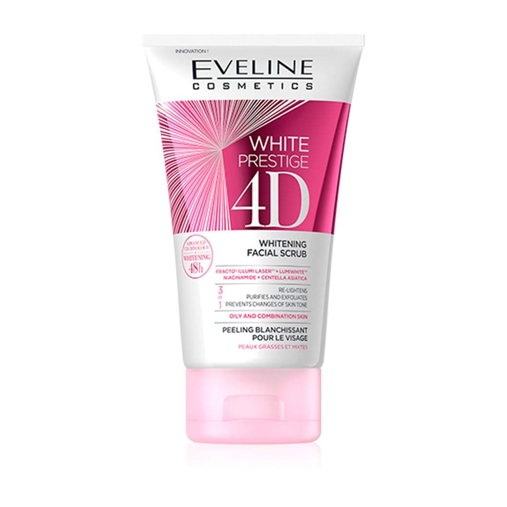 White Prestige 4D Brightening Facial Scrub - 150ml