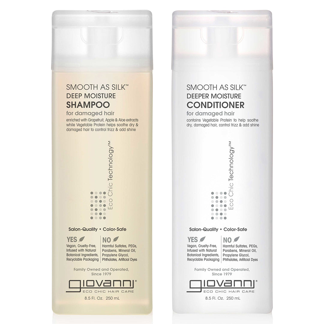 Giovanni Deep Moisture Shampoo and Conditioner - 2 Pieces