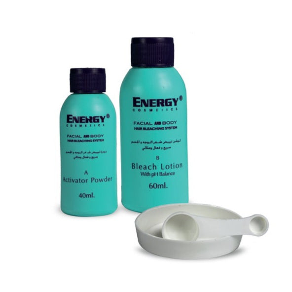Facial and body hair bleach - Energy