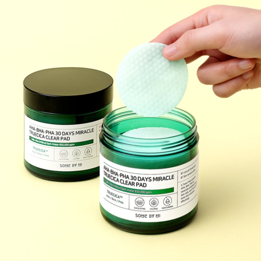Truecica Miracle Cleansing Cotton Toner Patches - 70 Pieces